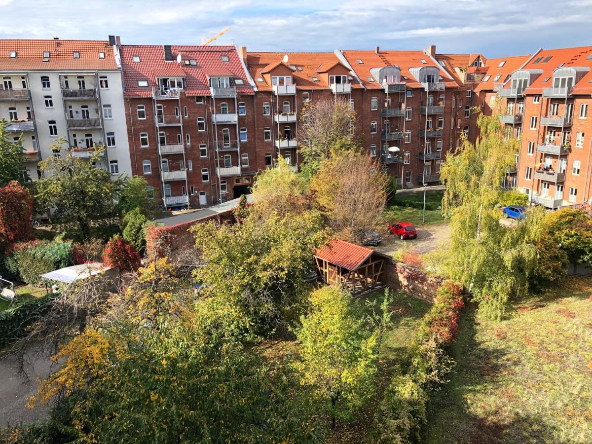 Wohnung Mit Blick Auf Die Zitadelle Petersberg - 3 Zimmer Erfurt Exteriér fotografie