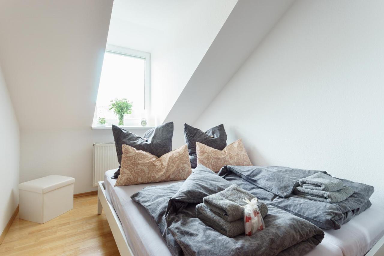 Wohnung Mit Blick Auf Die Zitadelle Petersberg - 3 Zimmer Erfurt Exteriér fotografie